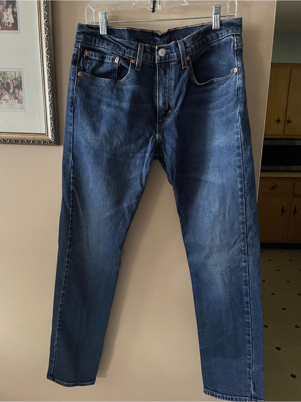 Levi's Men’s Indigo Straight-Leg Jeans